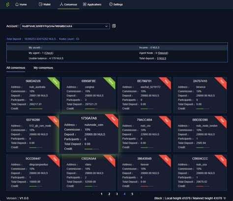 How to start staking NULS .